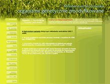 Tablet Screenshot of gmo.ekoportal.pl