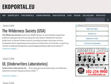 Tablet Screenshot of ekoportal.eu